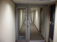 iMAT Single Security Booth installation photo