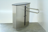 iMAT Single and Double Drop Arm Pedestrian Barrier installation photo