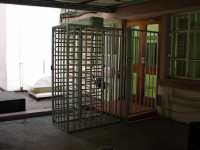 iMAT Full Height Turnstile with Cage installation photo