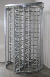 iMAT Full Height Eurostile Turnstile (single, three-arm) installation photo