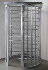 iMAT Full Height Eurostile Turnstile (single, three-arm) installation photo