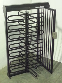 iMAT Four Arm Flat Pack Turnstile installation photo