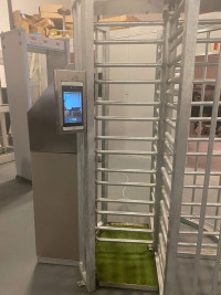 iMAT 4 Arm Hygienestile Turnstile installation photo