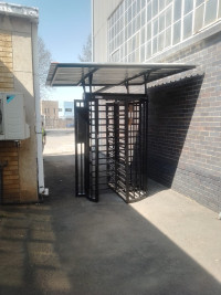 iMAT Mantrap Turnstile installation photo