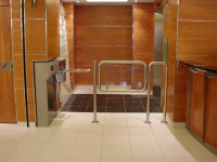 iMAT Single and Double Waist Height Turnstile installation photo