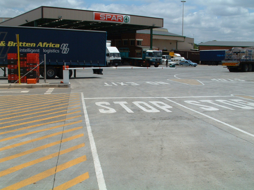 iMAT Automatic Vehicle Barrier (24V LED Brushless DC) installation photo